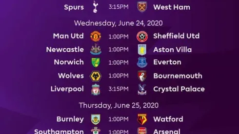 EPL Commentators on NBC: June 23, 2020