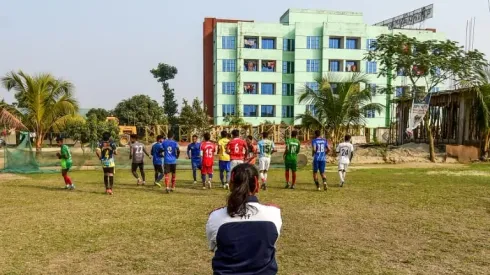 Meet Bangladesh's ground-breaking female coach who's 'married to football'