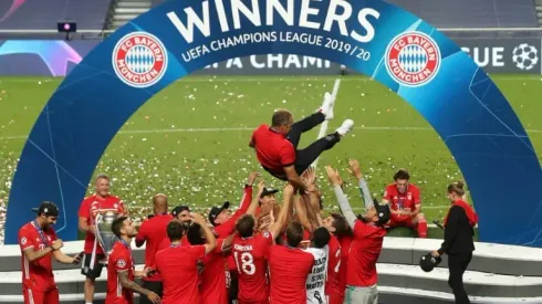 Flick delights at 'crazy' growth of treble-winners Bayern Munich