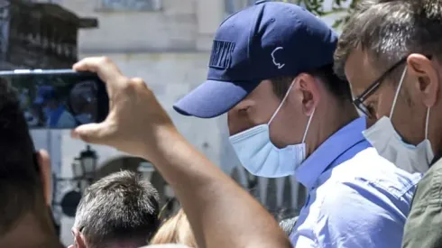 Man Utd's Maguire named in England squad despite arrest