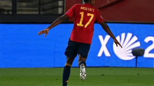 Fati makes history as Spain thump Ukraine