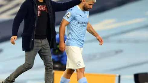 Guardiola defends Aguero over contact with female assistant referee