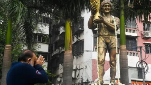 India football stronghold mourns 'Our God' Diego