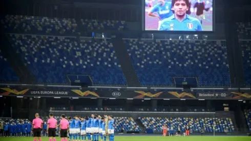 Napoli wear 'Argentina' jersey in honour of Maradona