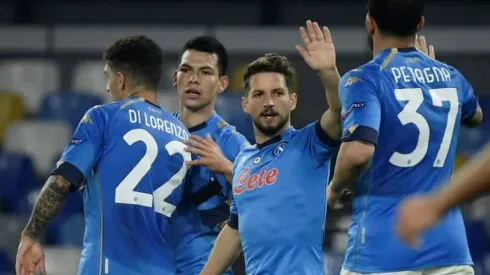 Napoli's Mertens out for three weeks with ankle sprain