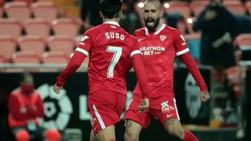 Suso shoots Sevilla fifth with Valencia win