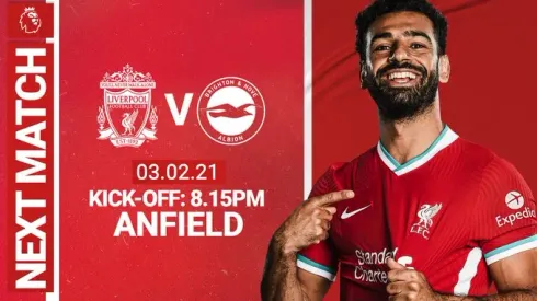 Where to find Liverpool vs. Brighton on US TV: Feb. 3, 2021