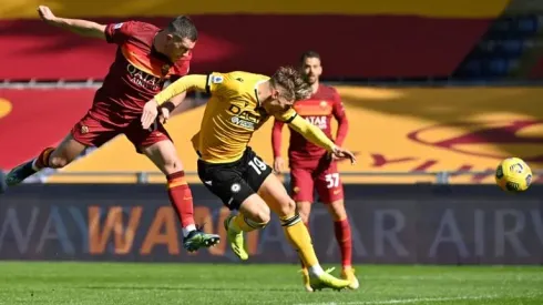 Veretout scores twice as Roma beat Udinese to reclaim third
