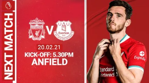 Where to find Liverpool vs. Everton on US TV: Feb. 20, 2021