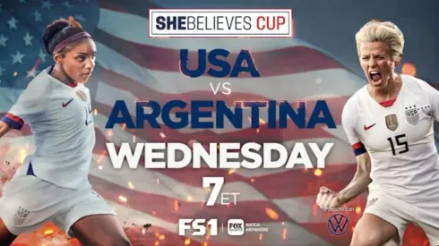 Where to find USWNT vs. Argentina on US TV and streaming