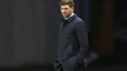 Gerrard sent off as Rangers move to brink of title