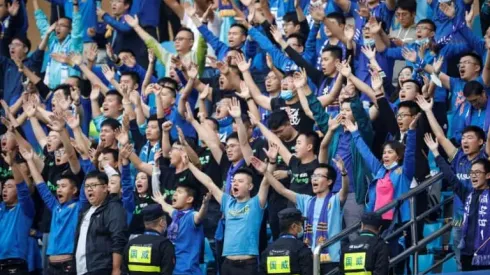 Fans of fallen Chinese football champions forced to suffer in silence