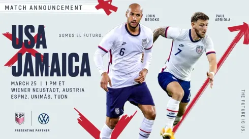 Where to find USA vs. Jamaica on US TV: March 2021