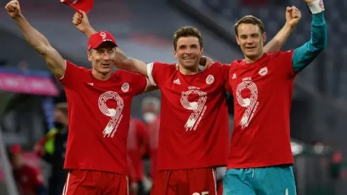 Mueller hails Bayern Munich's 'phenomenal' ninth league title in a row