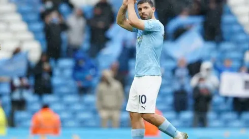 Aguero signs off in style in Man City romp