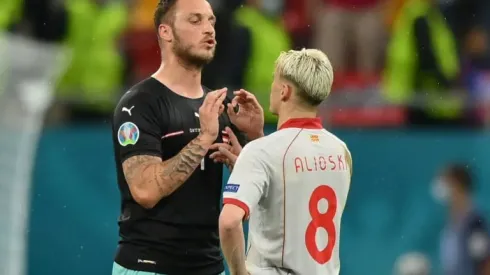Austria's Arnautovic apologises for insulting Macedonian Alioski