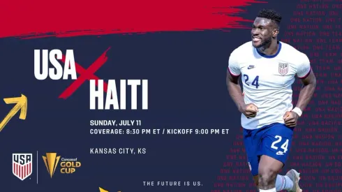 Where to find USA vs. Haiti on US TV: July 2021