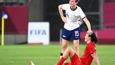 Rapinoe quiet on future as USA suffer Olympic heartbreak