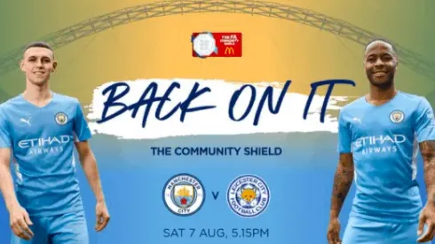 Man City vs. Leicester on US TV and streaming: Community Shield