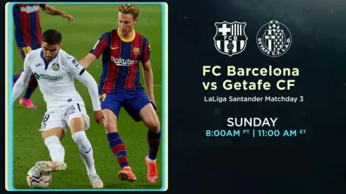Where to find Barcelona vs. Getafe on TV and streaming