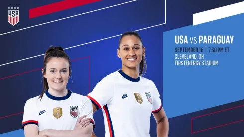 Where to find USWNT vs. Paraguay on TV and streaming