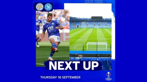 Where to find Leicester vs. Napoli on TV and streaming