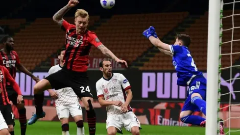 Denmark hero Kjaer extends Milan deal until 2024