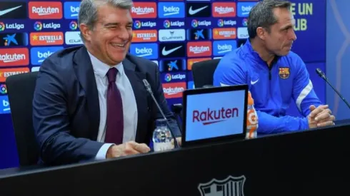 Laporta says he wants Xavi as Barca coach during his presidency