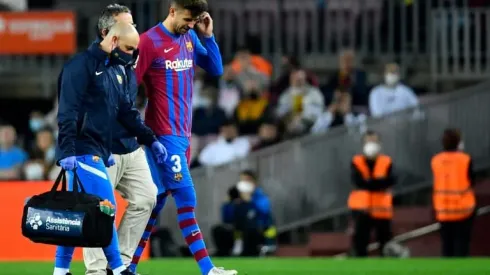 Injured Pique to miss Barcelona's visit to Kiev