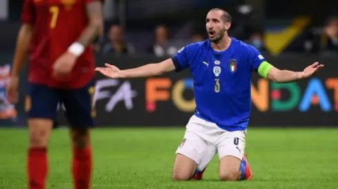 Injured Chiellini out of Italy's final World Cup qualifiers