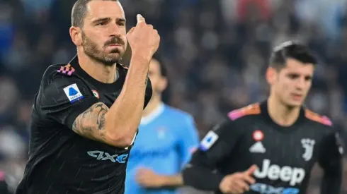Bonucci brace from spot fires Juve to win at Lazio