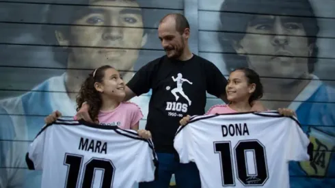 Father of daughters Mara and Dona names son Diego