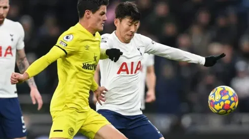 Spurs bounce back as Son sinks Brentford