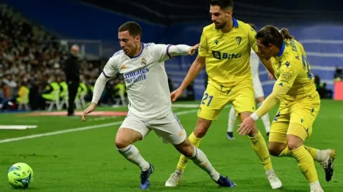 Hazard returns but Real Madrid fail to find a way past Cadiz