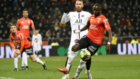Ramos sent off as PSG snatch draw with struggling Lorient