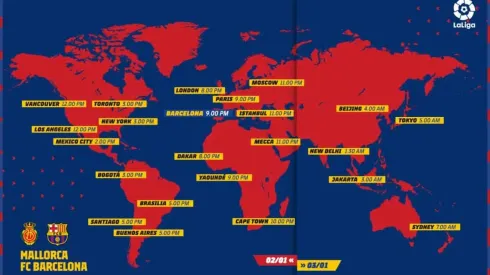 Where to find Mallorca vs. Barcelona on US TV