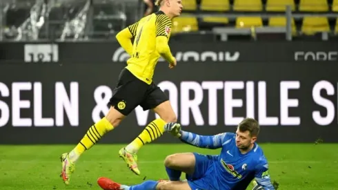 Haaland double sees Dortmund rout Freiburg to trim Bayern's lead