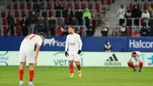 Martial misfires and Rakitic misses penalty as Sevilla held by Osasuna