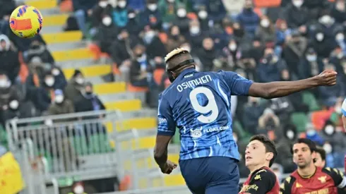 Osimhen fires Napoli to within point of summit with Venezia winner