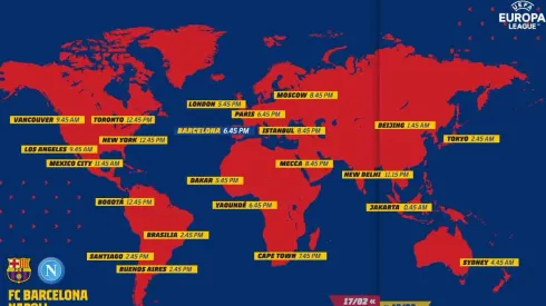 Where to find Barcelona vs. Napoli on US TV