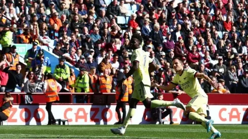 Saka sends Arsenal closer to Champions League return