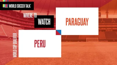 Where to find Peru vs. Paraguay on US TV