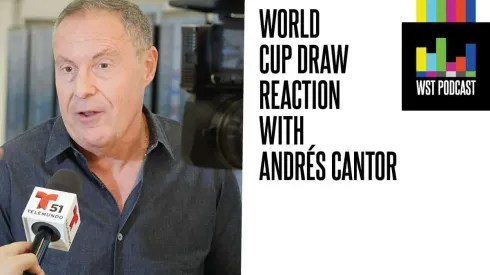 FIFA World Cup Draw reaction from Telemundo's Andrés Cantor