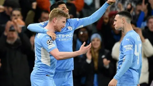 De Bruyne gives Man City slender lead over stubborn Atletico