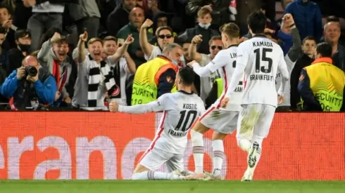 Frankfurt stun Barcelona to reach Europa League semis