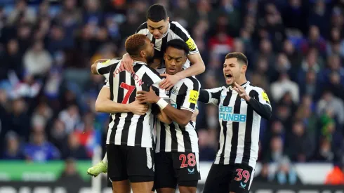 Newcastle put three past Leicester to go second
