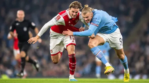 Manchester City edge Arsenal in the FA Cup fourth round