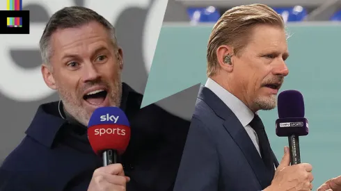 Jamie Carragher and Peter Schmeichel interview