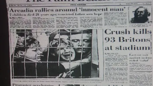 Hillsborough Disaster as reported by U.S. newspaper