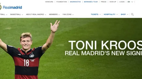 Real Madrid Announce Signing of Toni Kroos And Continue To Flex Its Global Muscle